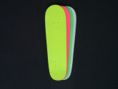 neon yellow skateboard deck